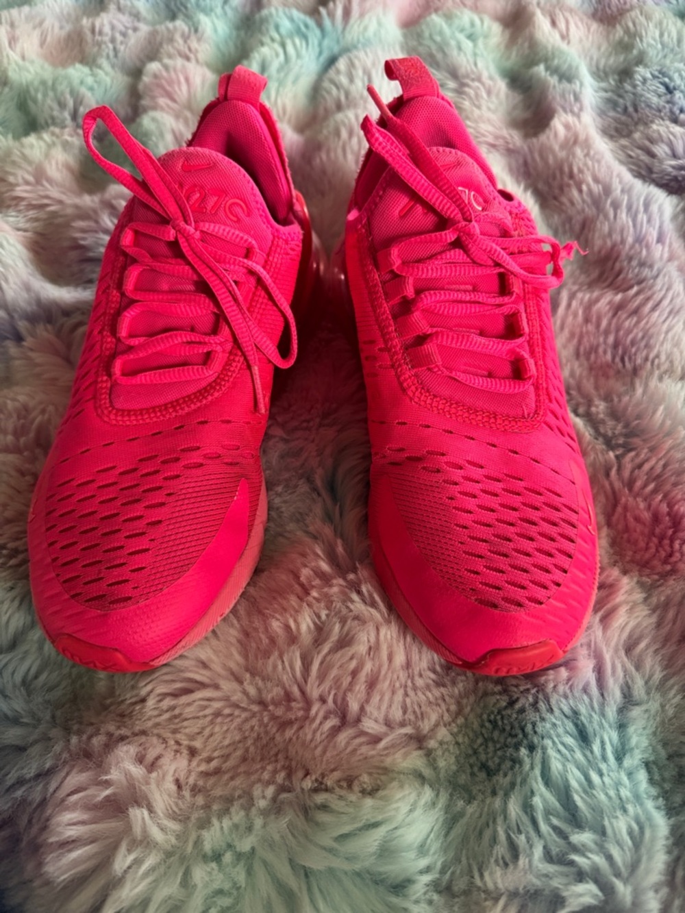 Nike Women's Bright Pink Athletic Sneakers